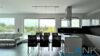Penthouse-Wohnung mit Top-Ausstattung und Fernblick über Waiblingen! - Offene Küche mit Essbereich