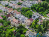 Moderne Doppelhaushälfte in Südweststadt Pforzheim – Wohnen mit Stil auf 4 Ebenen - Luftaufnahme