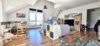 Exklusive 4-Zi.-Maisonette mit Loggia, 2 Bädern, Aufzug & Tiefgarage - Wohn- und Essbereich